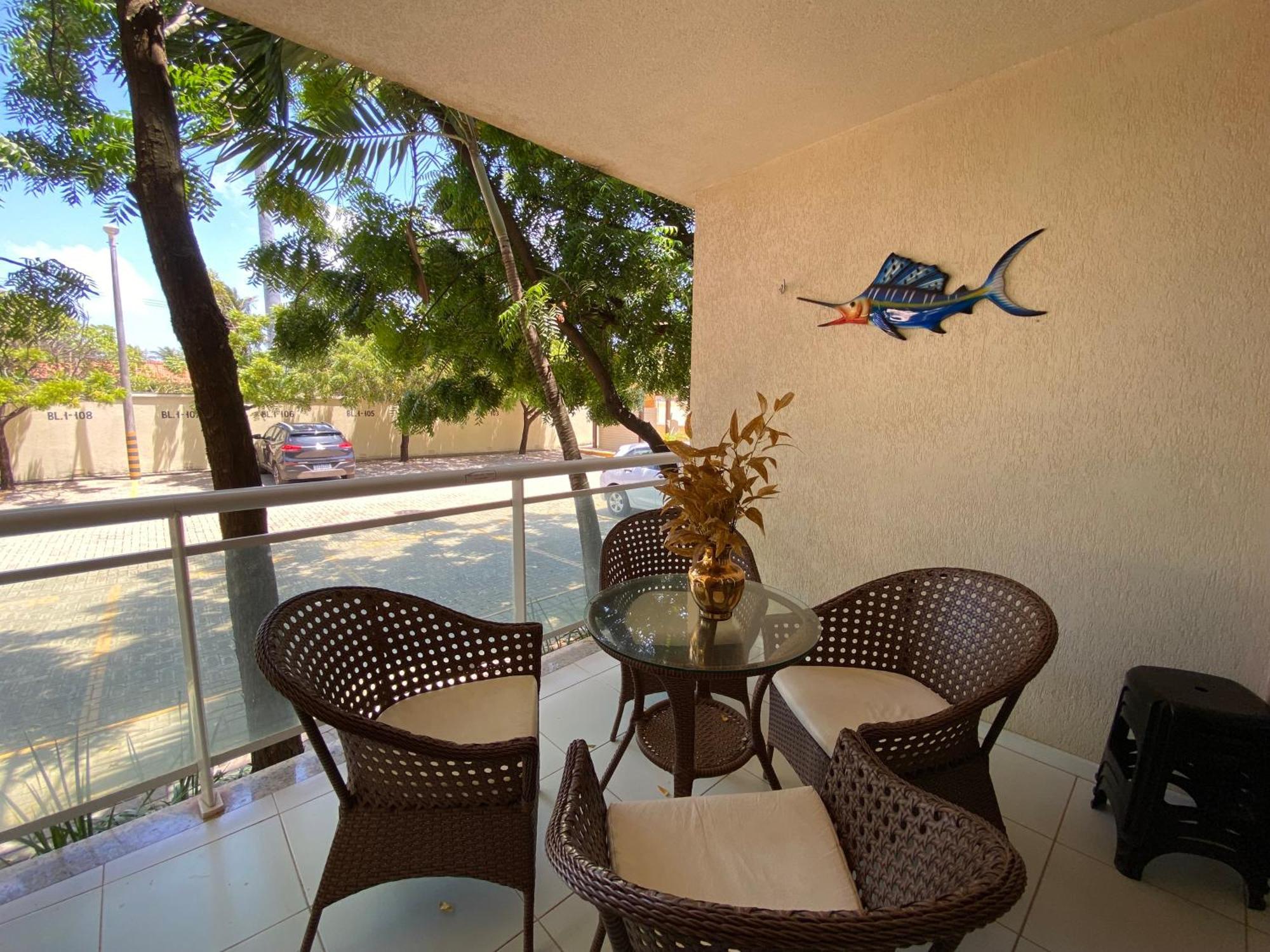 Apto. Palm Beach, 300M Beach Park Aquiraz Exterior foto